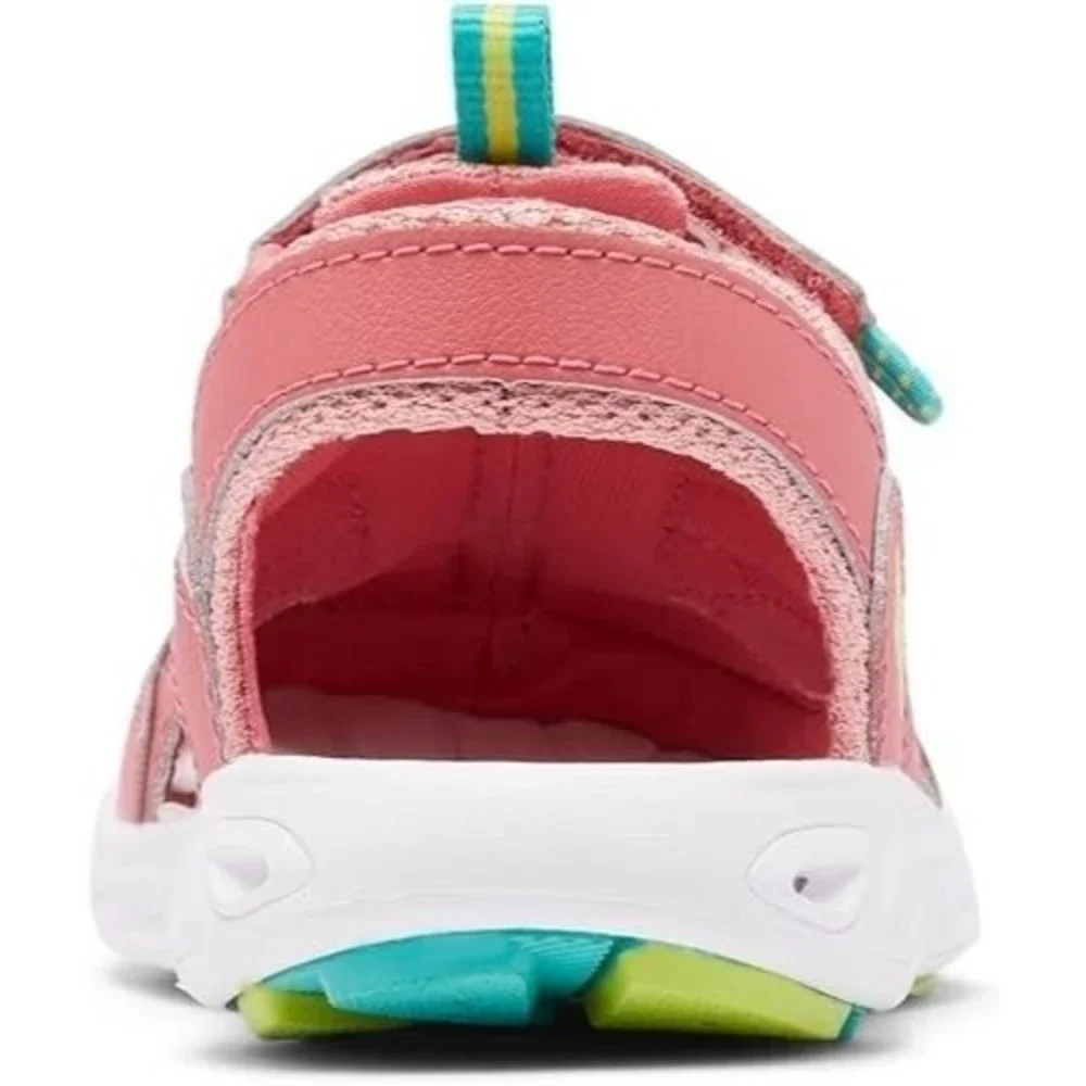 Columbia TechSun Sport Sandals Youth Girls 3 Salmon Pink Omni Grip NEW